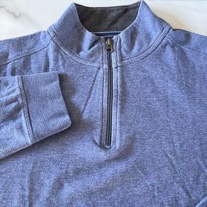 English Laundry Luxurious Blend 1/4 Zip Pullover Sweatshirt Sz. L short